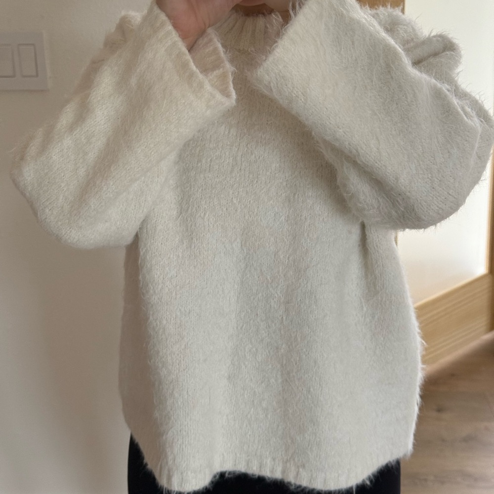 Topshop Cream Women's Sweater